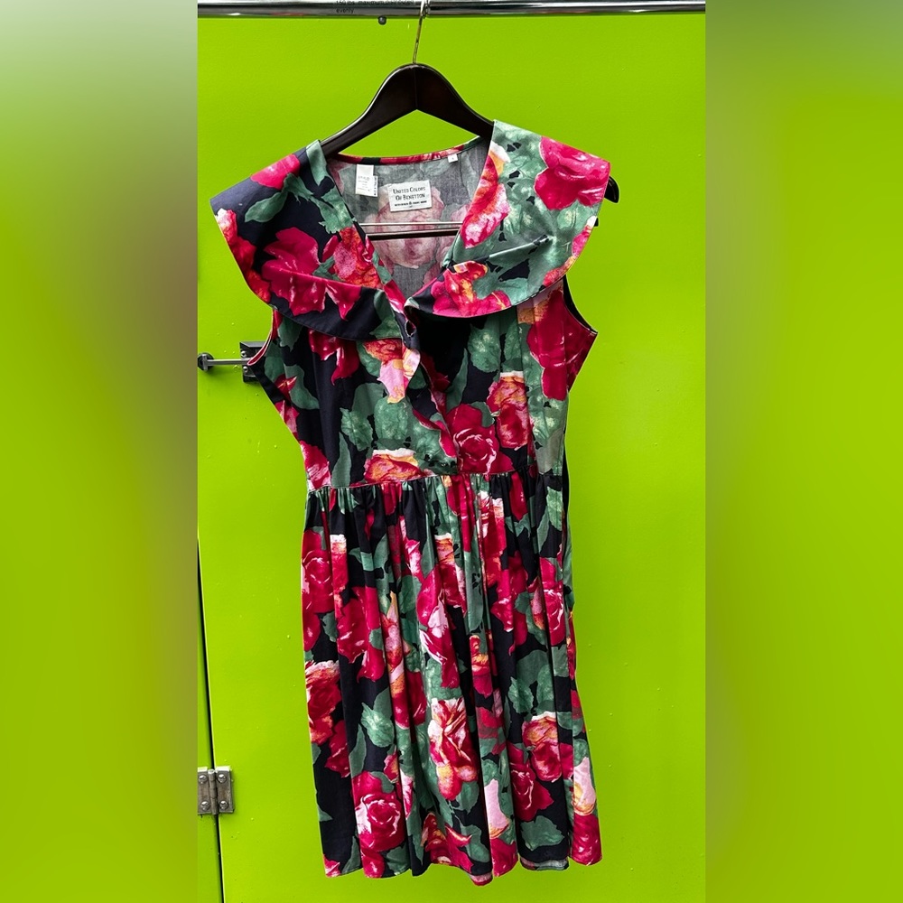 United Colors of Benetton Floral Tea Dress